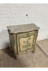 Provincial Venetian Style Painted Walnut Sideboard