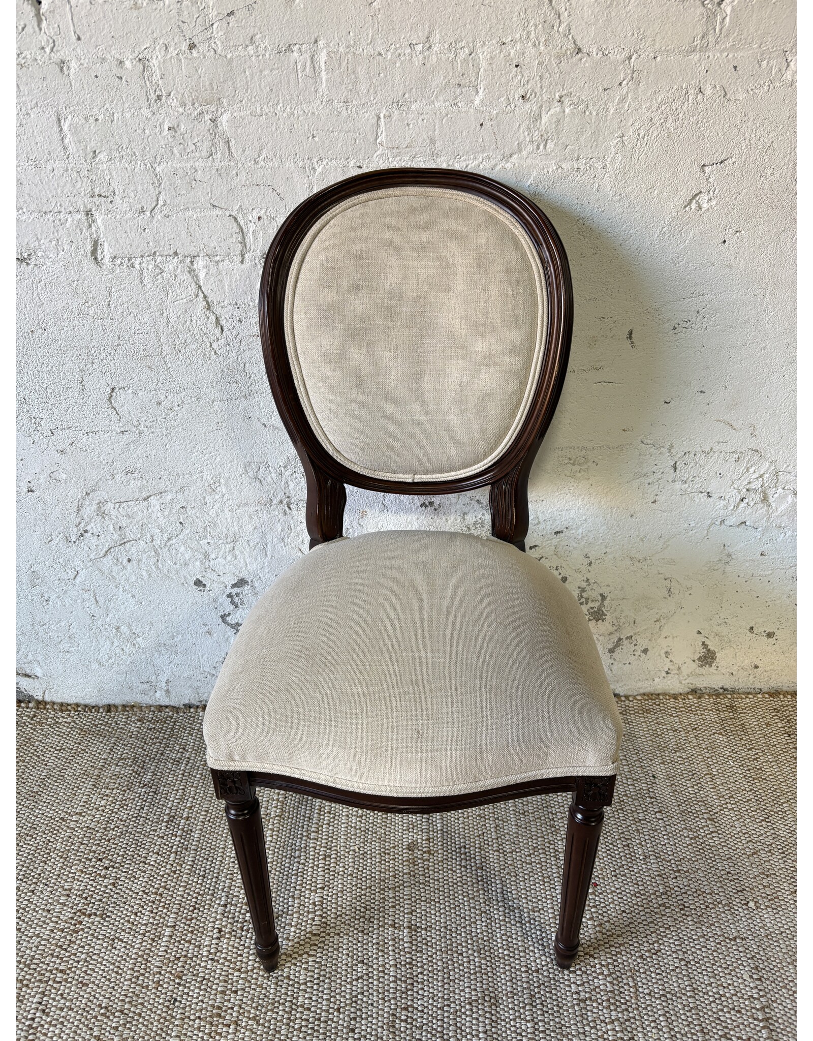 Louis XVI-Style Oval Dining Chair