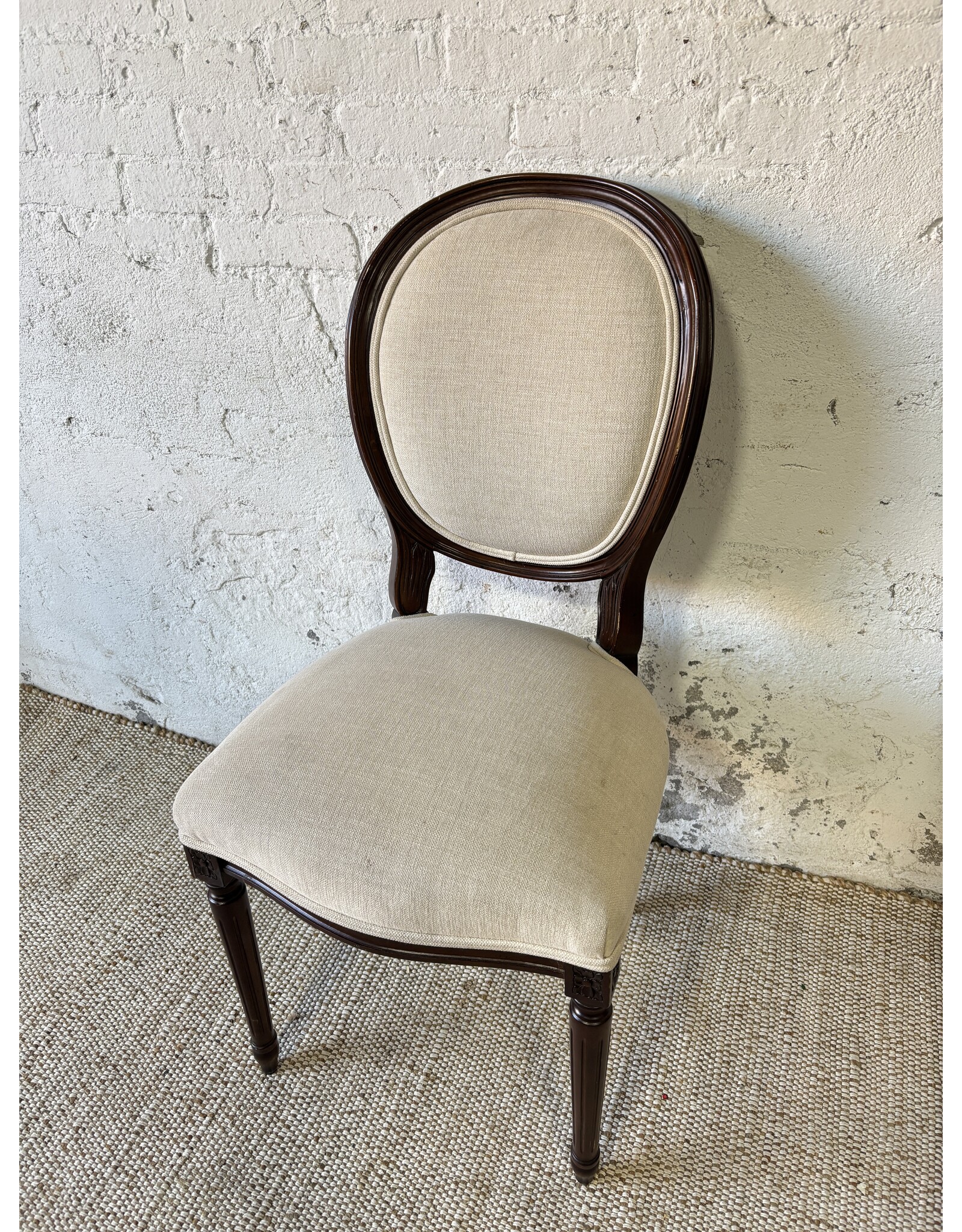 Louis XVI-Style Oval Dining Chair