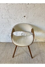 LumiSource Curvo Wood & Walnut Dining Chair