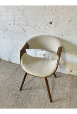 LumiSource Curvo Wood & Walnut Dining Chair