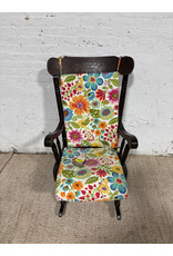 Dark Wood Rocking Chair