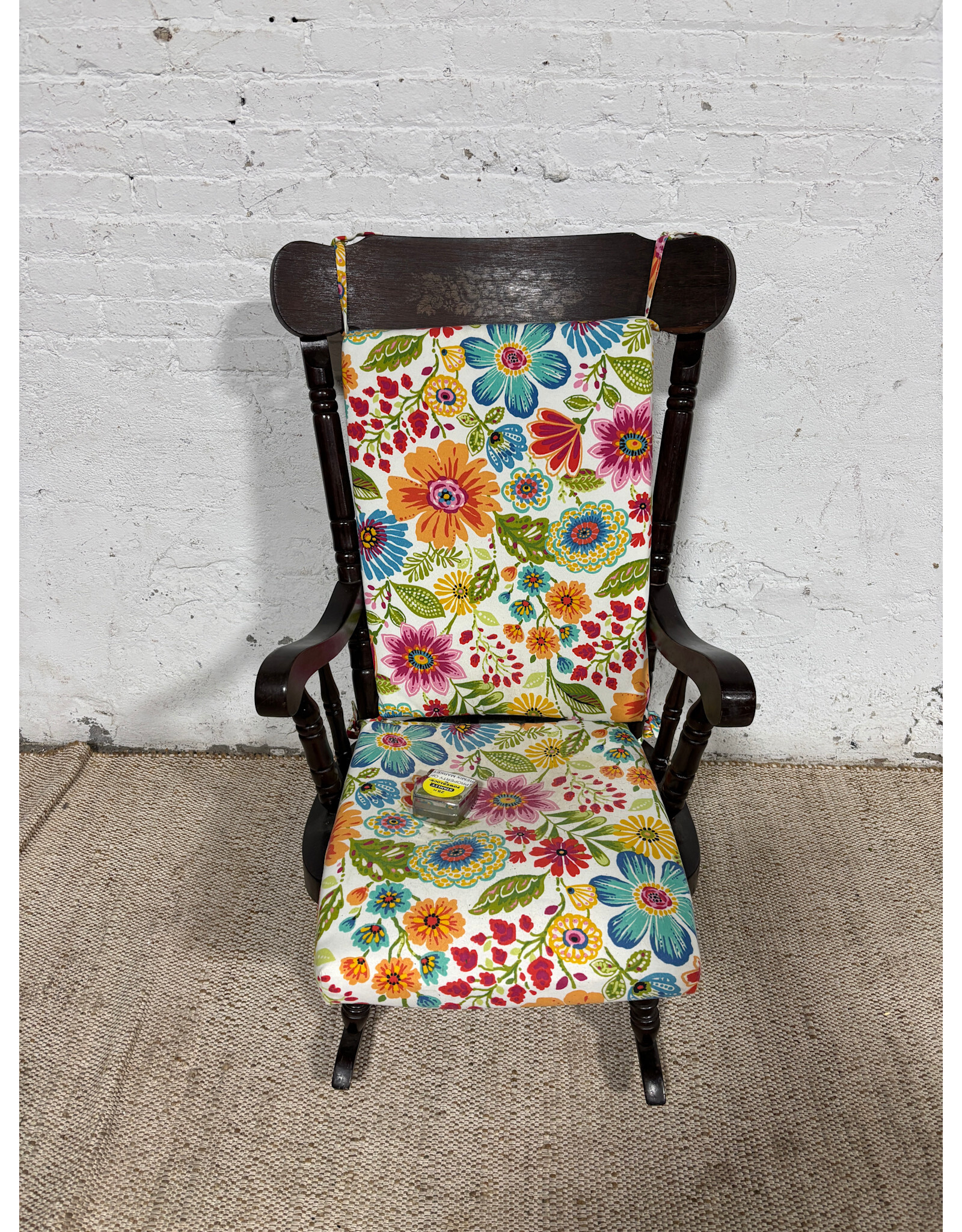 Dark Wood Rocking Chair