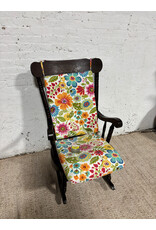 Dark Wood Rocking Chair