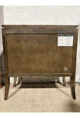 Pier One Silver-Tone Embossed Cabinet