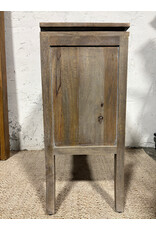 Pier One Silver-Tone Embossed Cabinet