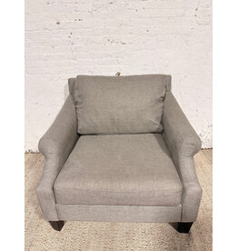 Modern Grey Accent Lounge Chair