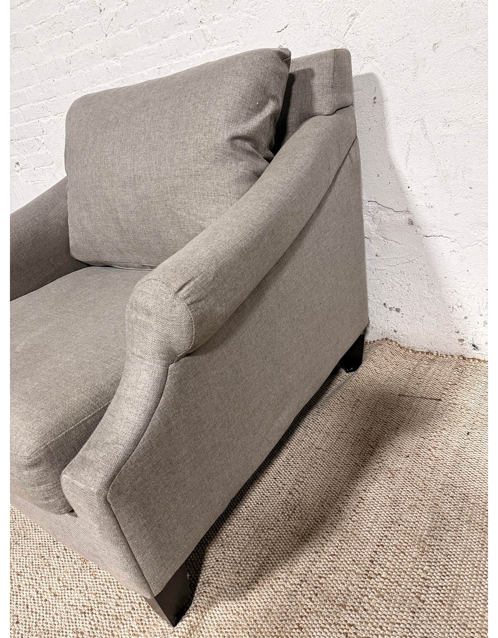 Modern Grey Accent Lounge Chair