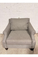 Modern Grey Accent Lounge Chair