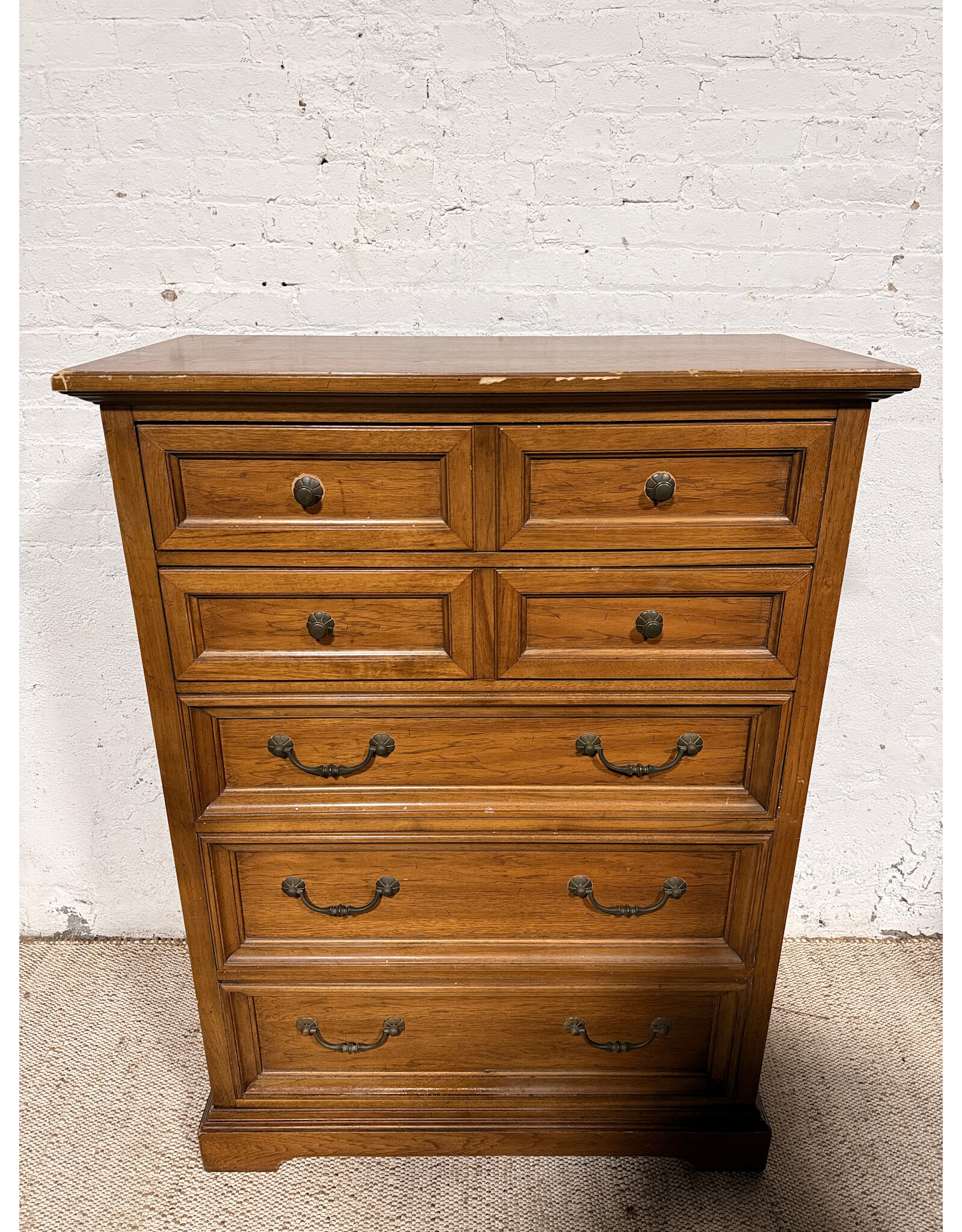 Dixie Pecan 5-Drawer Dresser