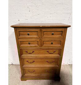 Dixie Pecan 5-Drawer Dresser