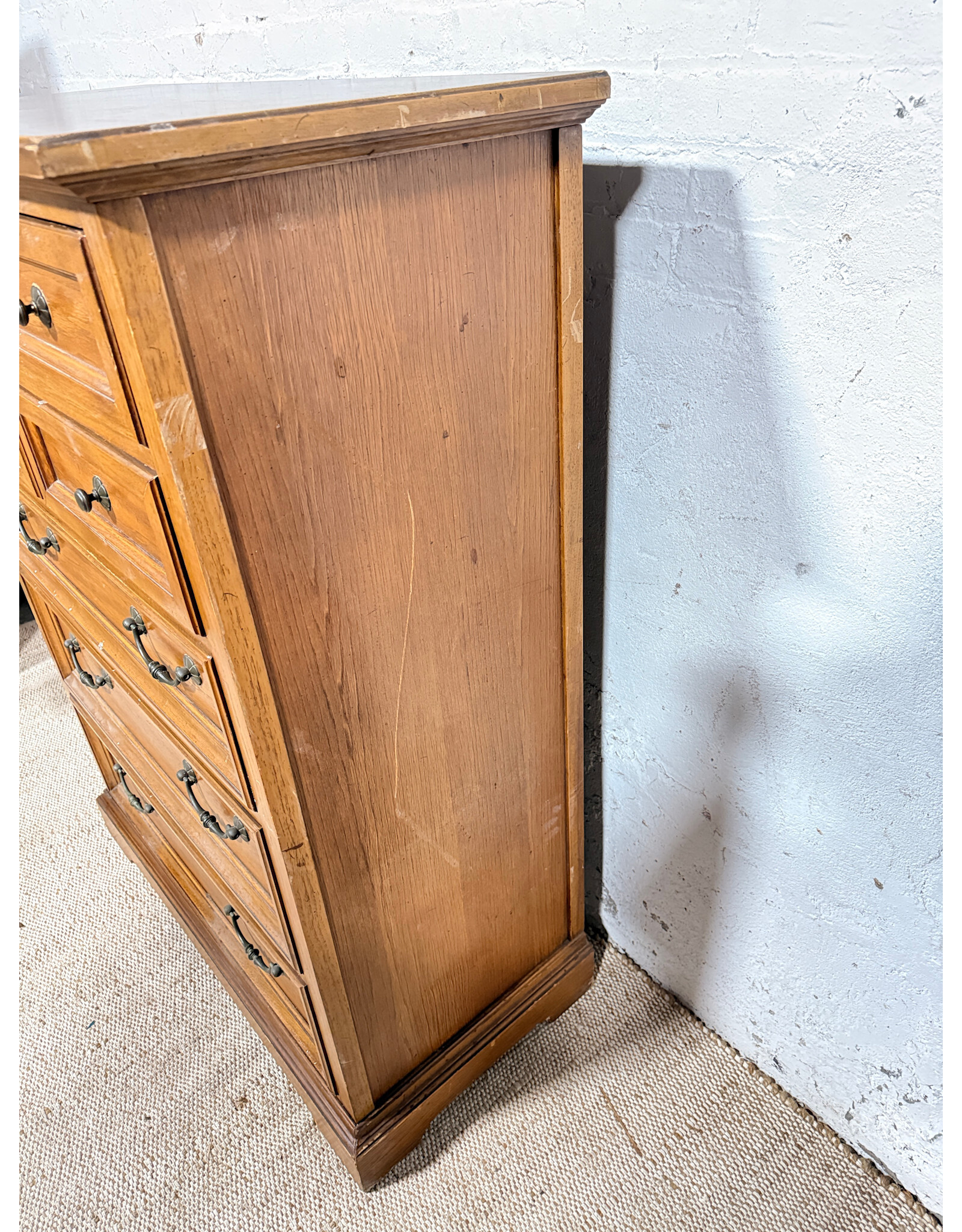 Dixie Pecan 5-Drawer Dresser