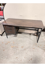 CB2 Kent Mahogany Wood Desk