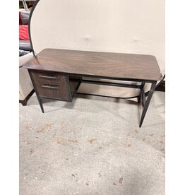 CB2 Kent Mahogany Wood Desk