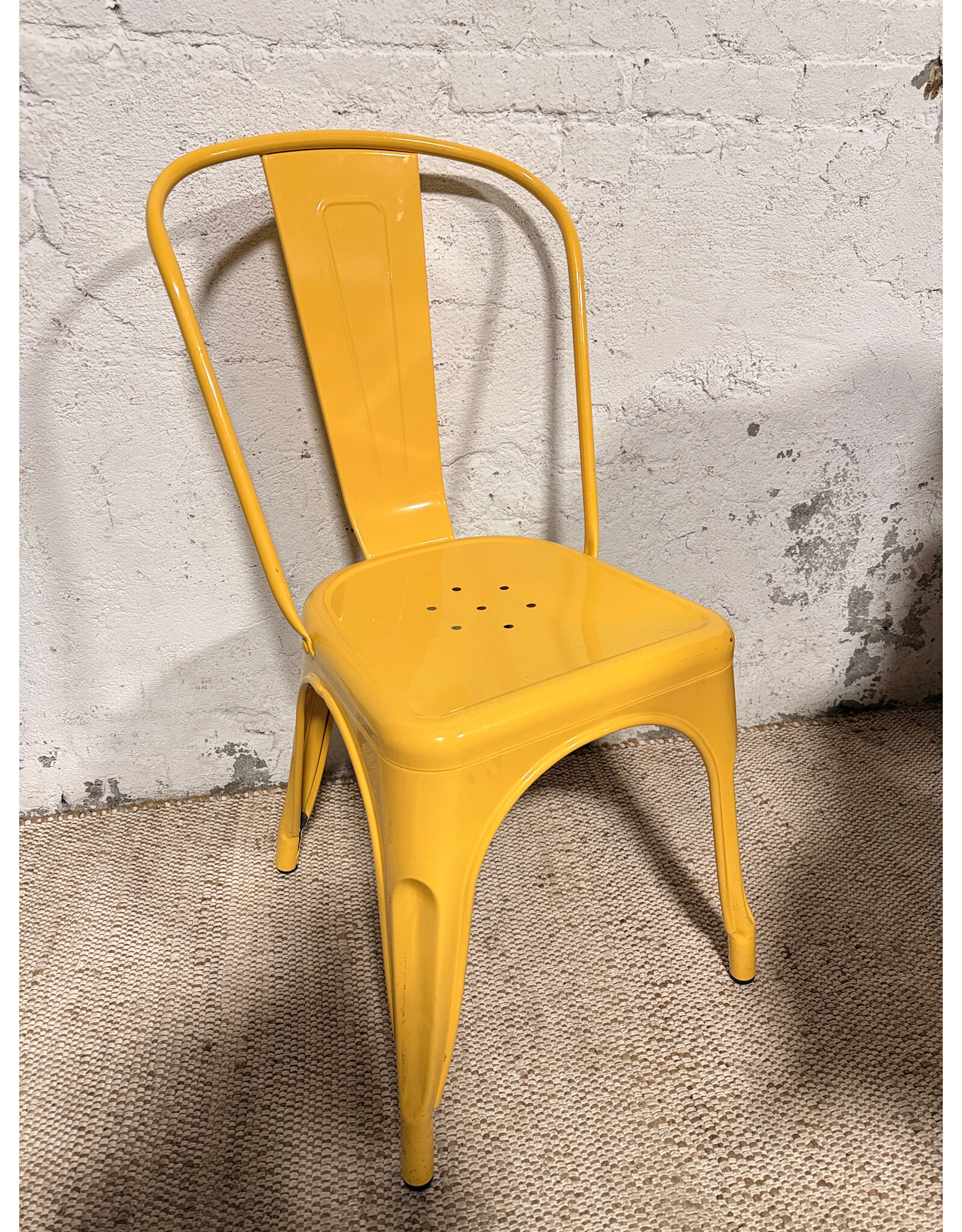 Yellow Metal Chair