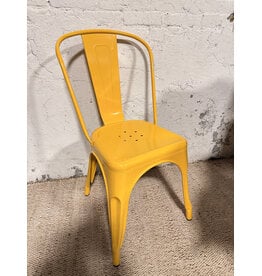 Yellow Metal Chair