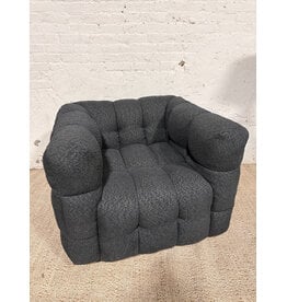 Ashyiah Swivel Boucle Tufted Lounge Chair