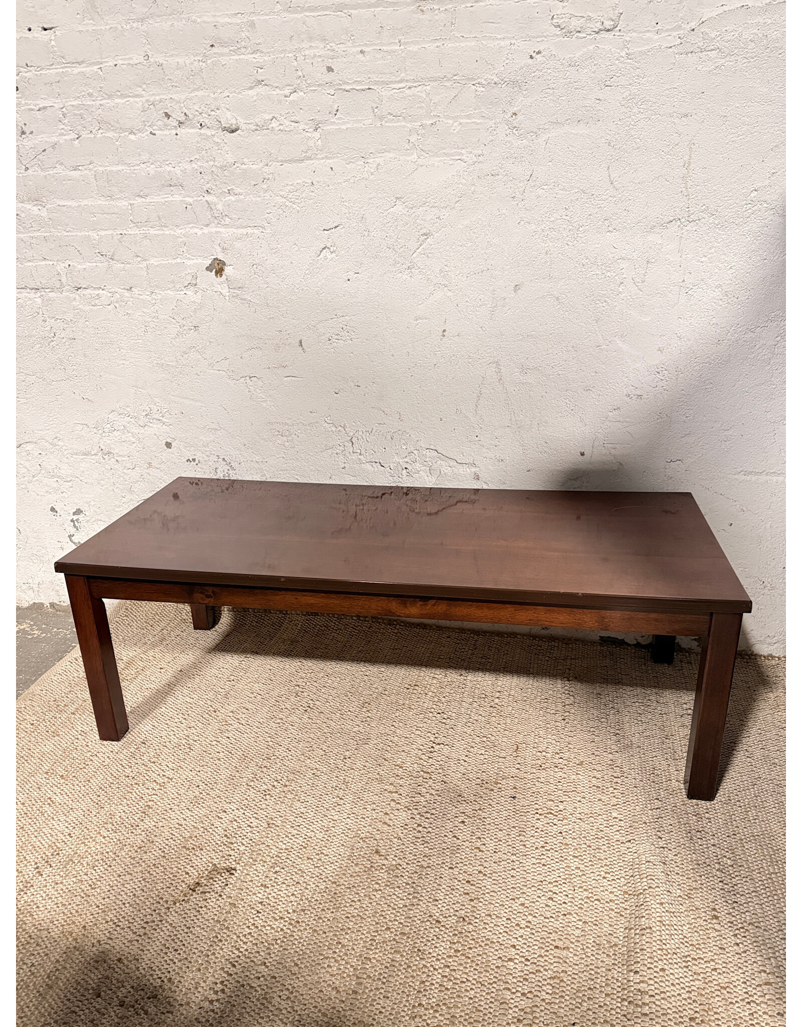 Rectangular Wood Coffee Table