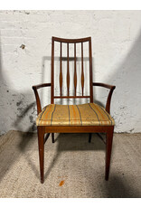 Mid Century Modern Upholstered Dining Chair w/ Arm rests