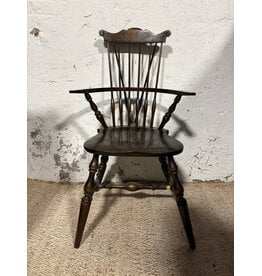 Antique Windsor Wooden Armchair