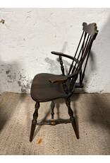 Antique Windsor Wooden Armchair