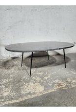 Mobital Tuk Oval Marble Black Coffee Table