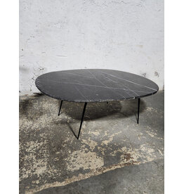 Mobital Tuk Oval Marble Black Coffee Table