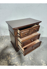 American Woodcrafters Sedona Cherry 3-Drawer Nightstand