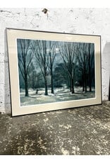 The Woods in Winter, framed print