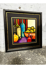 Still Life with Green Apples by Norman Wyatt Jr., framed print