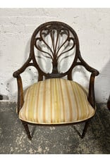 Antique Upholstered Arm Chair