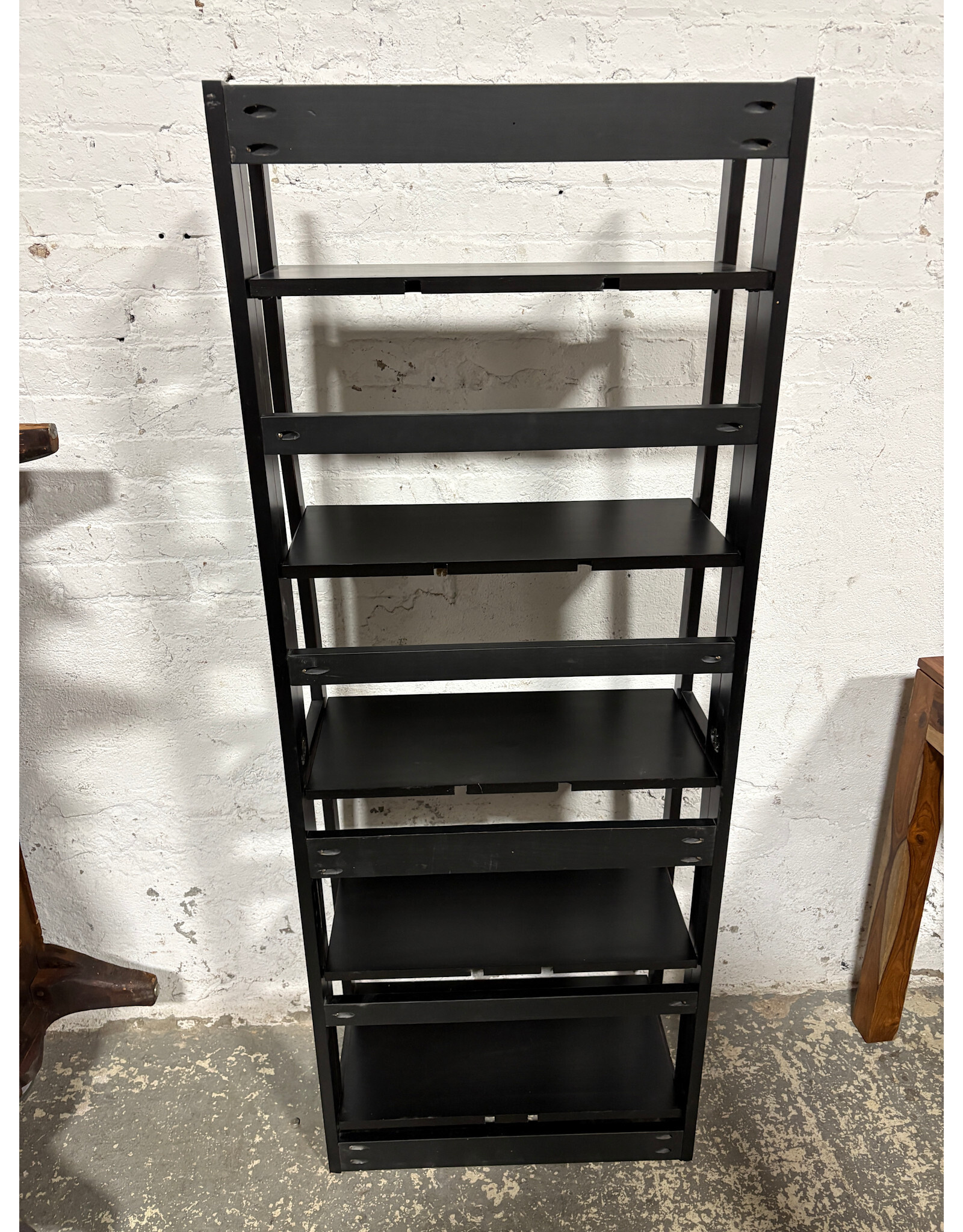 Pier 1 Black Wood Shelves