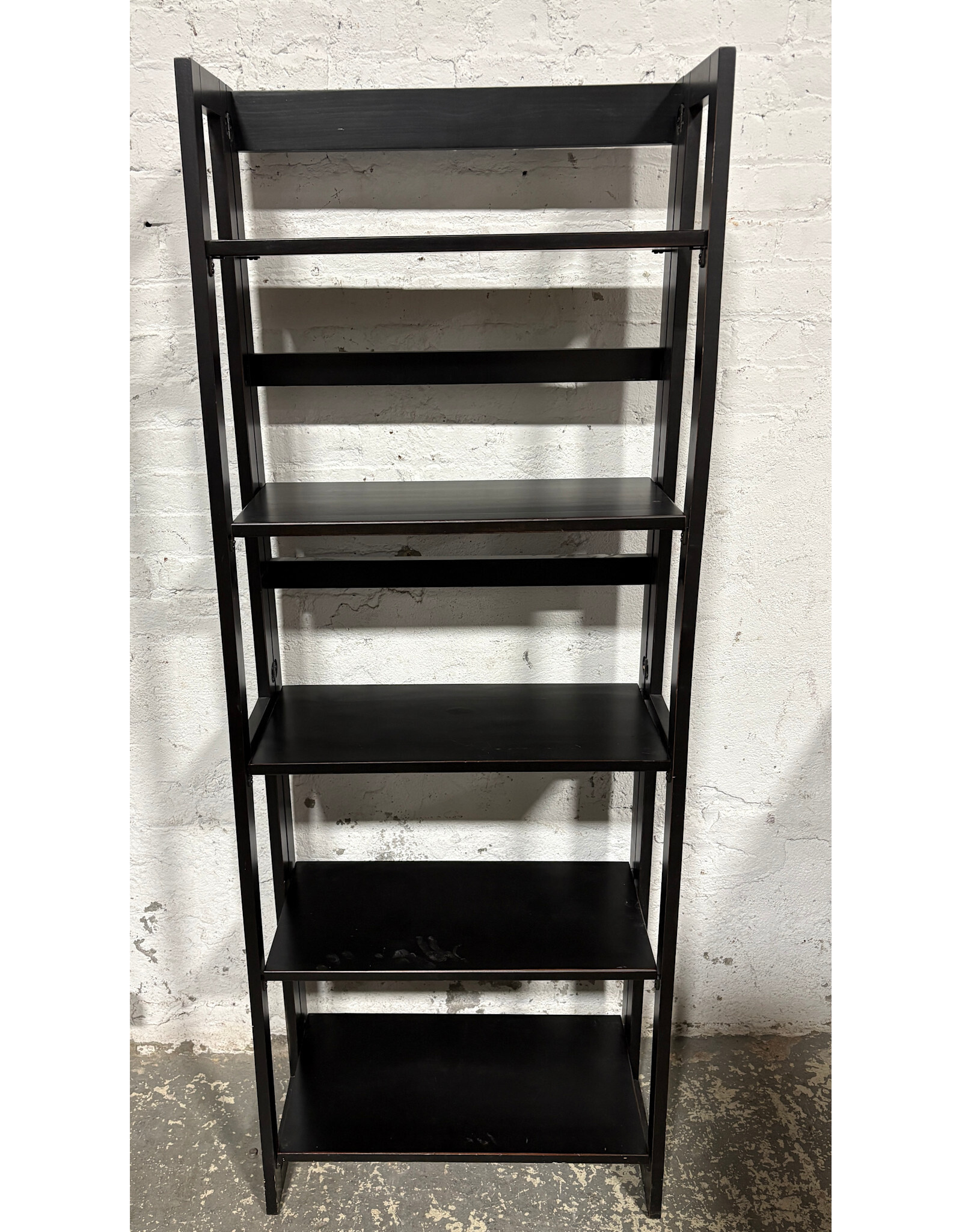Pier 1 Black Wood Shelves