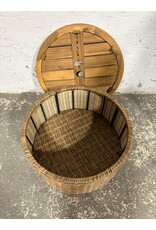 Wicker Storage Outdoor Coffee Table