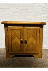 Vintage Solid Wood Bedside Cabinet