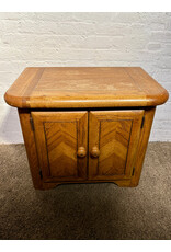 Vintage Solid Wood Bedside Cabinet