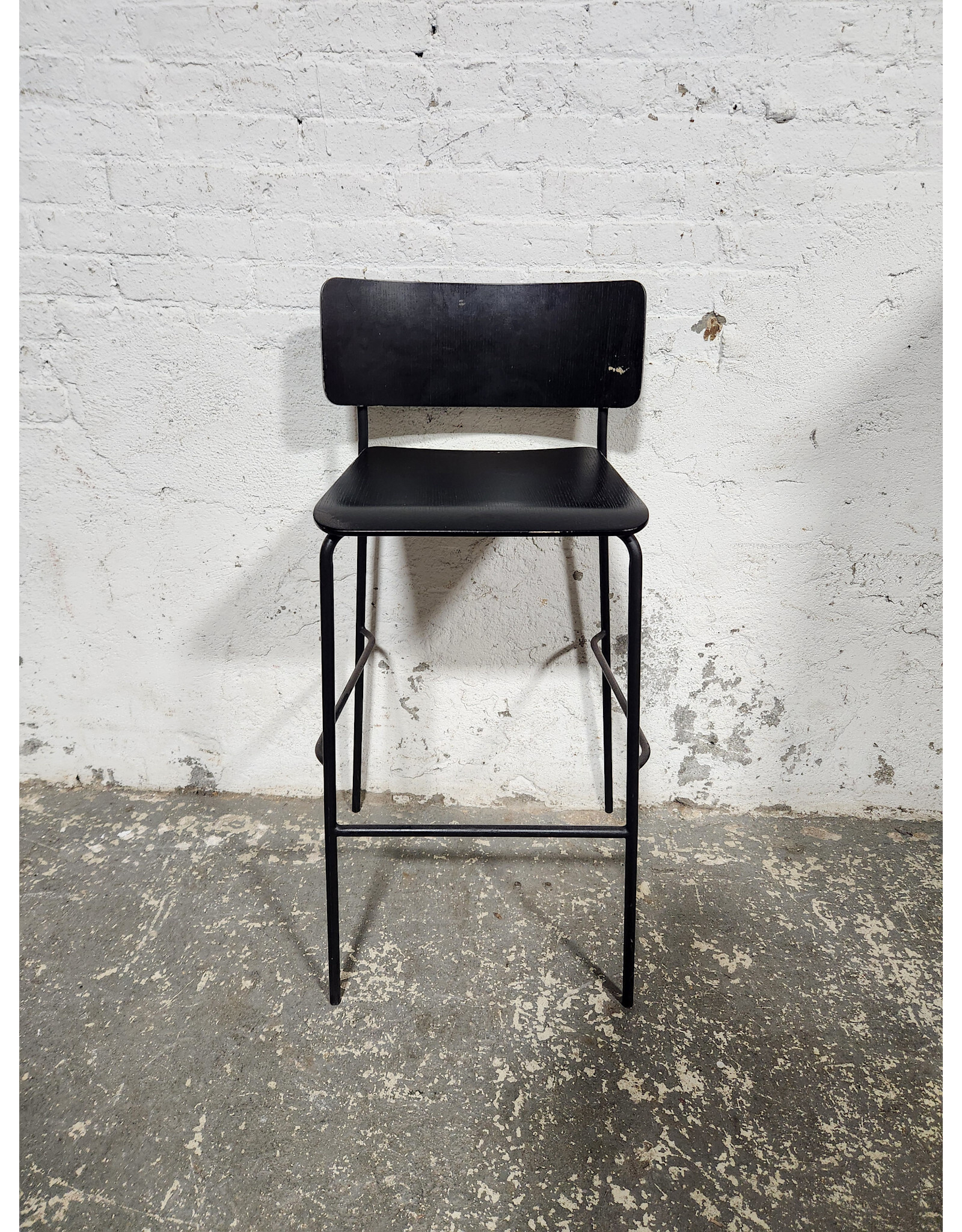Modern Black Barstool