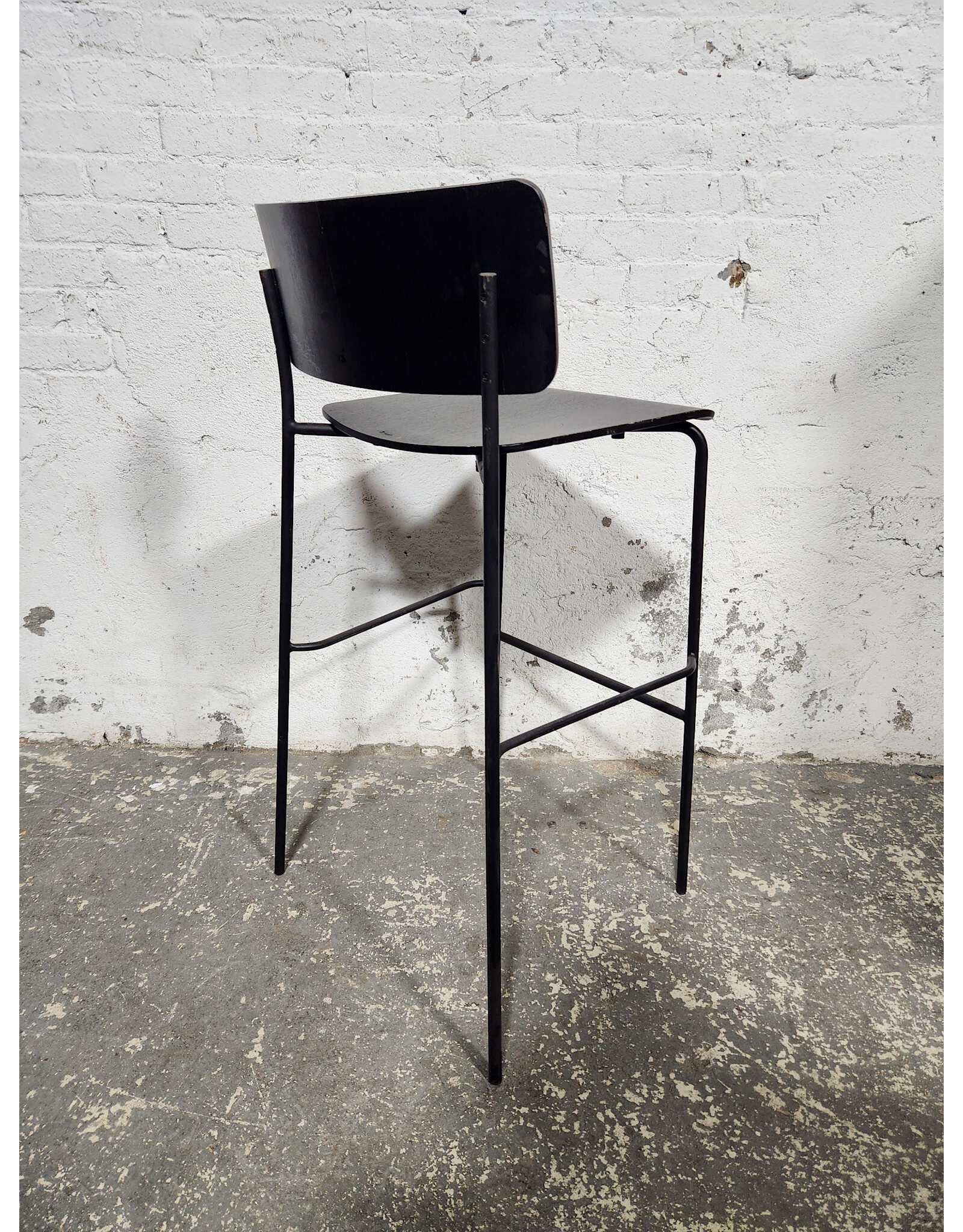 Modern Black Barstool