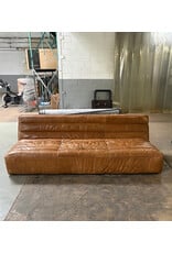 Brown Leather Sofa