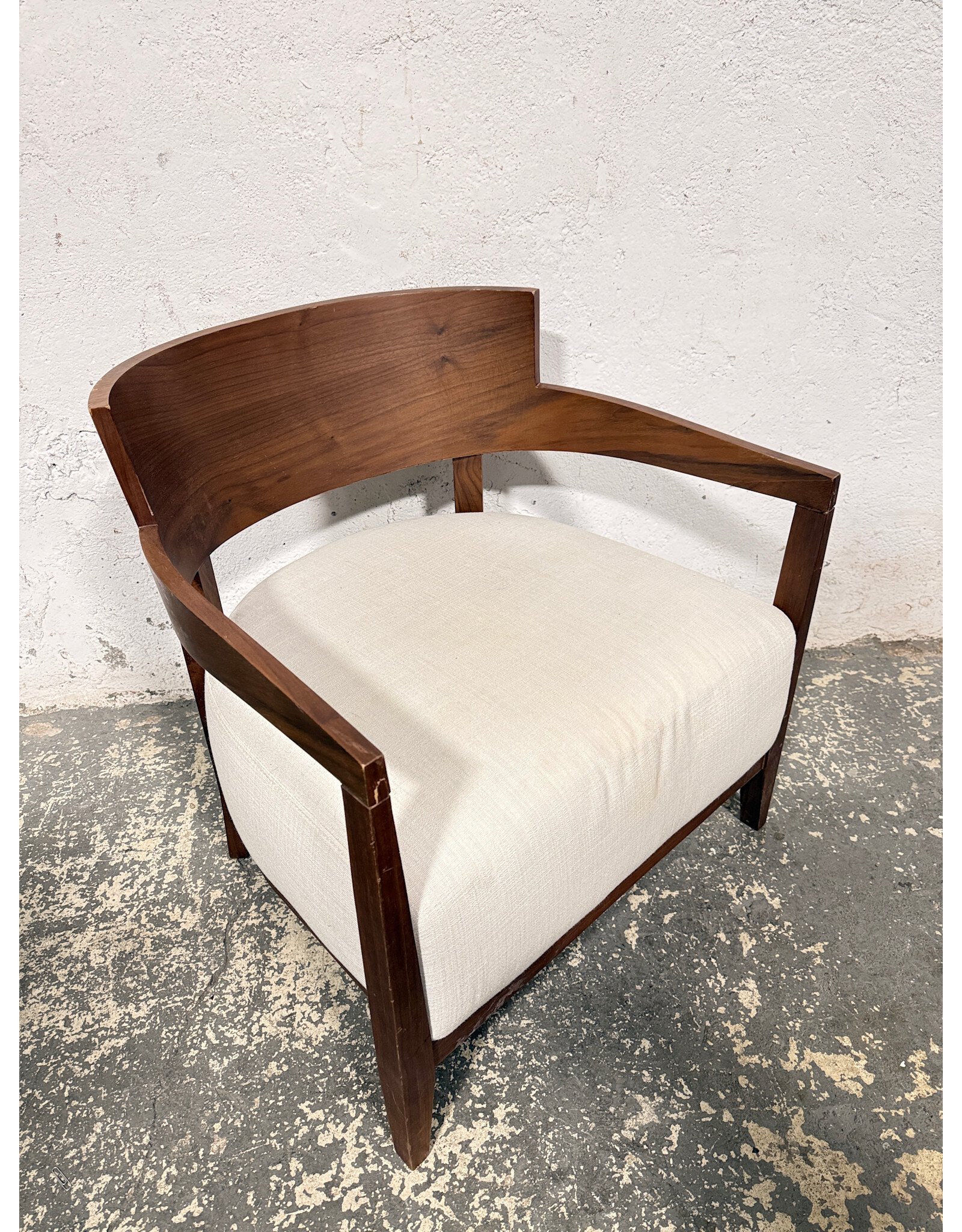 Moes Volta Modern Cream Accent Lounge Armchair