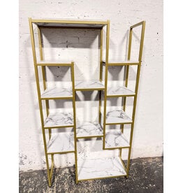 Modern Multi Shelf Etagere