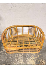 Mid-Century Modern Bamboo Bent Sofa