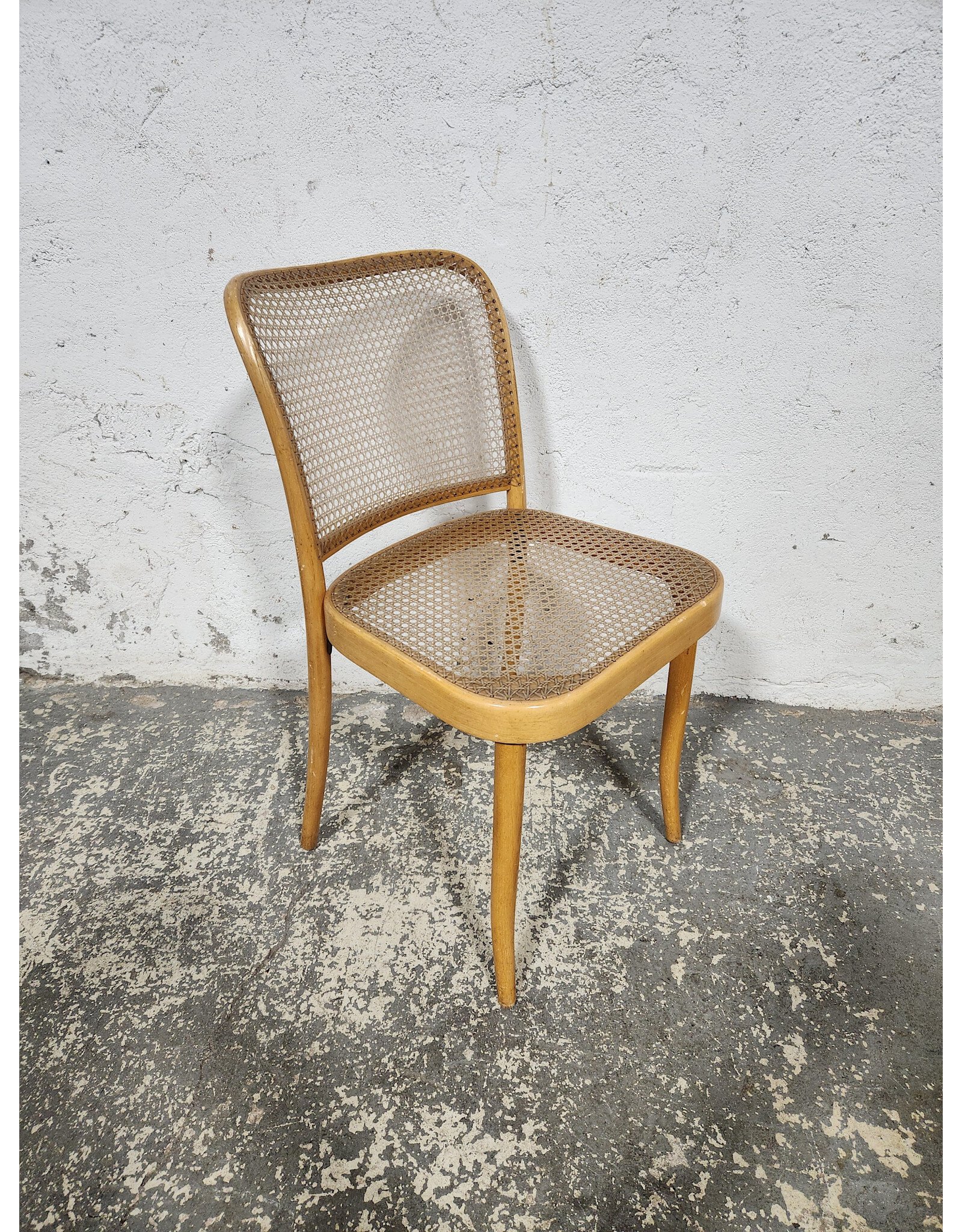 Mid-Century Hoffman 811 Prague Bentwood Dining Chair