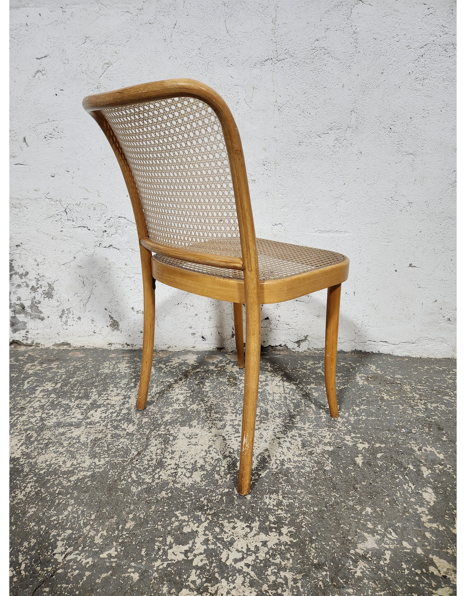 Mid-Century Hoffman 811 Prague Bentwood Dining Chair