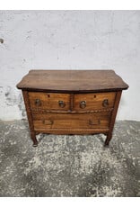 Antique Oak 3-Drawer Chest