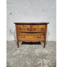 Antique Oak 3-Drawer Chest