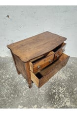 Antique Oak 3-Drawer Chest