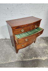 Antique Bow Front Chest of Drawers