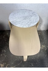 West Elm Marble and Wood Multi-level Coffee Table