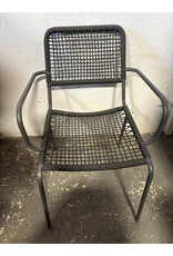 Thunder Black Manna Outdoor Dining Chair